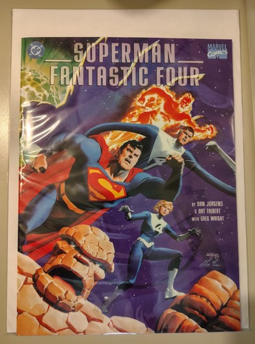 Superman fantastic four 1999 - superman,