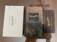 Montblanc Writers Edition Hemingway solo scatola (senza penna inclusa)