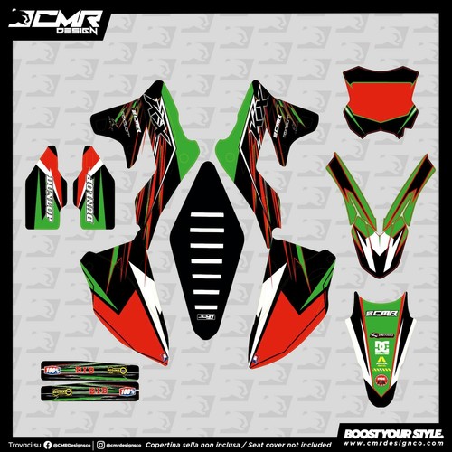 Kit grafiche adesivi - adesivi, in