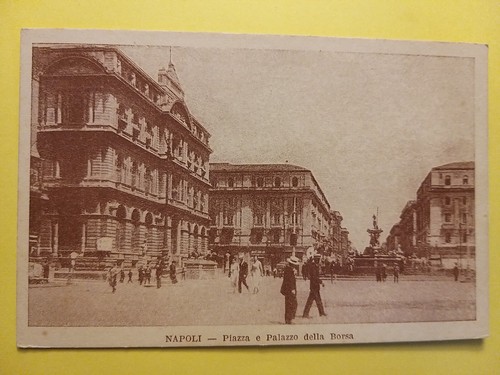 Napoli piazza e palazzo - -,