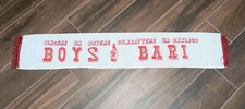 SCIARPA SCARF BUFANDA SCHAL CALCIO ULTRAS BOYS BARI TELA NO UCN  ANNI 80 ADESIVO