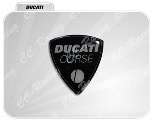Adesivo resinato ducati - adesivo,