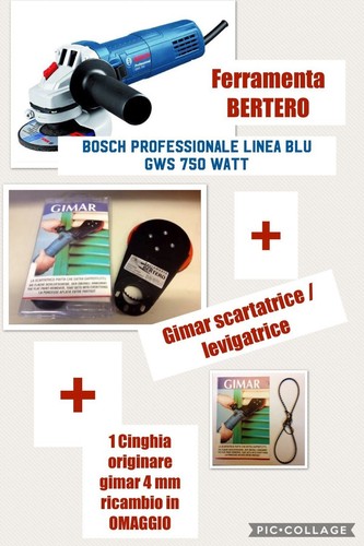 Levigatrice scartatrice gimar - scartatrice,