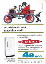 Anni '60 * Pubblicità Originale "Indesit Frigorifero, Scegliete Il Superfrigo, L