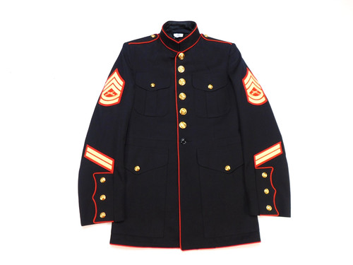Usmc vestito giacca blu - vestito, 39