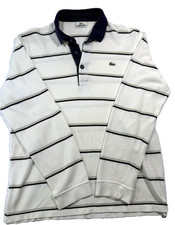 Polo da rugby vintage Lacoste