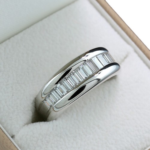 Anello platino diamanti - anello,