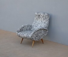 Poltrona singola con tessuto