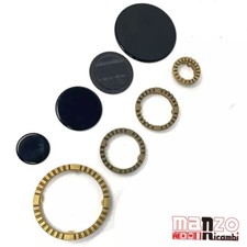 ARISTON INDESIT - KIT PIATTELLI + ANELLI SPARTIFIAMMA CUCINA 4 FUOCHI 2 MEDI