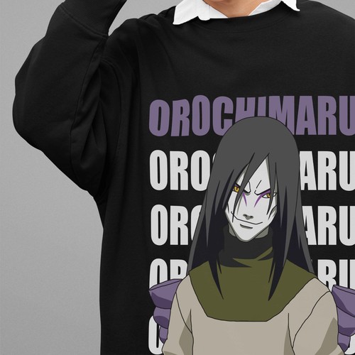 Felpa naruto anime orochimaru - felpa,