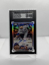 2023 Topps Chrome - Rookie Autografi Kodai Senga #RA-KSA Rifrattore /499