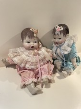 Coppia bambole vintage - bambole,