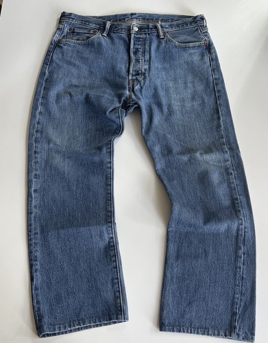 Jeans levis 501 blu denim - levis,