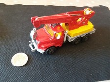 Automodello modellino miniaturas vintage MAJORETTE CAMION GRU 1/60