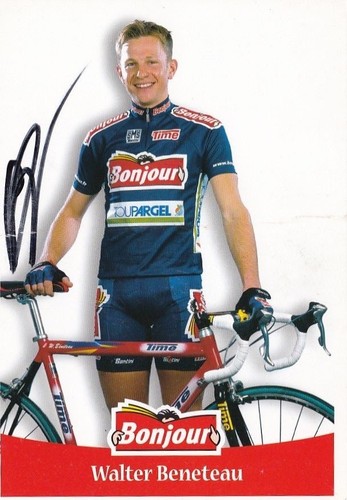 Cyclisme carte cycliste walter - cyclisme,