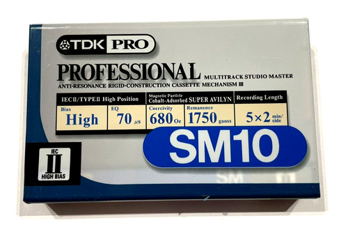 Tdk audiocassetta - tdk, sm