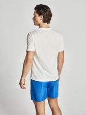 NORTH SAILS Jersey Maglietta da Uomo in Marshmallow - 100% Cotone di Stile di