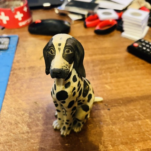 Cane statuetta porcellana - cane,