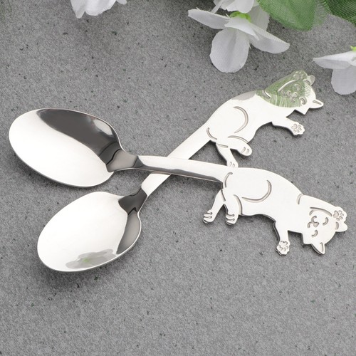 Pcs cucchiaio forma gatto - 2, di