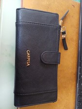 Portafoglio Borsa A Mano Carpisa Nera Nuova