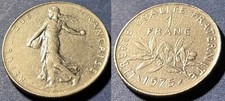 France 1975 1 Franc O. Roty