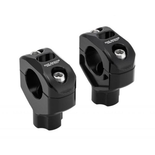 Riser manubrio cnc racing nero - riser,