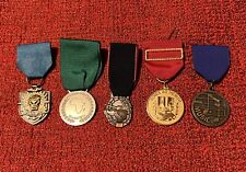 Lotto di 5 medaglie varie -