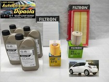 KIT TAGLIANDO TOYOTA YARIS P13 2011> 1.4 D-4D DIESEL 66KW 90CV 4L 5W30 + FILTRI