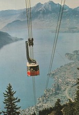 Cartolina d'epoca Luftseilbahn