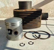 CILINDRO GRUPPO TERMICO PIAGGIO VESPA RALLY 200 CC 66.5 MM pistone meteor no tes