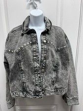 Giacca donna Zara borchie nero