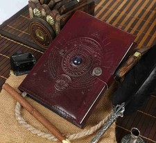 Diario vintage in pelle grimorio diario libro delle ombre Witchcraft Sketchbook