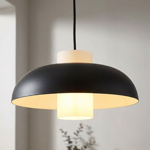 Lampada pranzo sospesa nera - lampada,