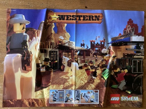 Lego western poster - western,