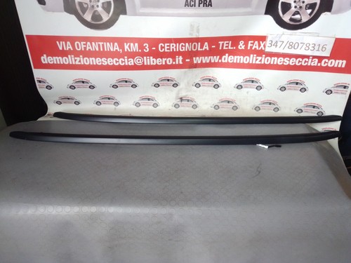 Barre longitudinali tetto nere - longitudinali,