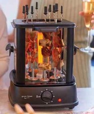 Girarrosto Grill Spiedino Elettrico Verticale BBQ Interno Yakitori Girarrosto Giapponese