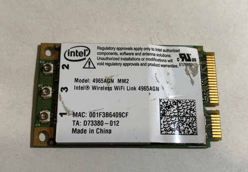 Scheda wifi wireless - wifi, intel