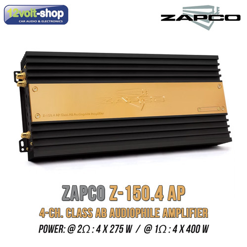 Zapco 150 4 - z-150.4, 4-channel
