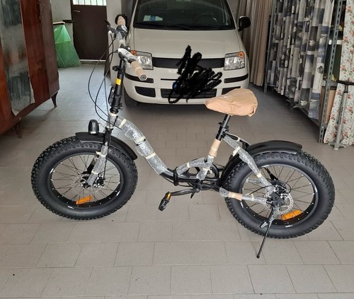 Bicicletta pieghevole ancora - bicicletta,
