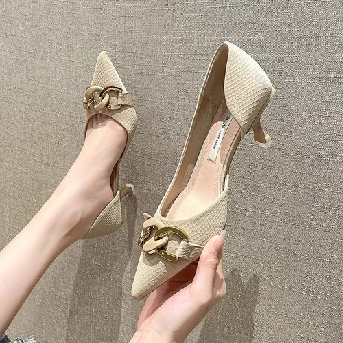 Decolte scarpe donna beige