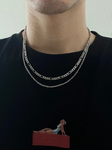 Collana catenina uomo strato - catenina, a