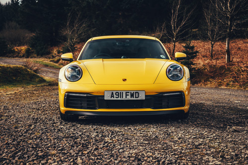 Poster porche 911 giallo in - 911,