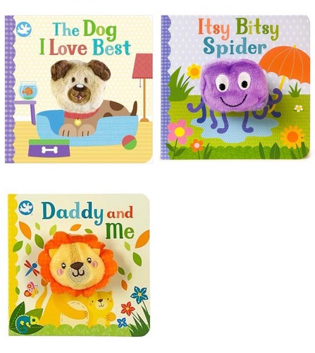 3pk finger puppet - 3pk, library