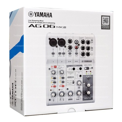 Yamaha ag06mk2 mixer - yamaha,