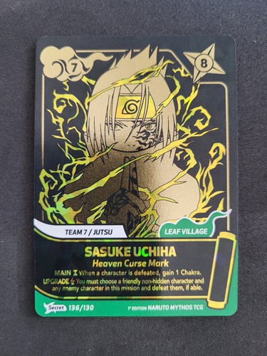 Naruto mythos tcg sasuke - mythos, tcg,