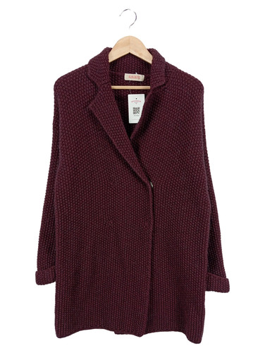 Contatto cardigan donna - donna, rosso