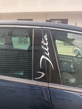 COPPIA ADESIVI STIKERS  MONTANTE MONTANTI SPORTELLO  LANCIA DELTA TUNING HF