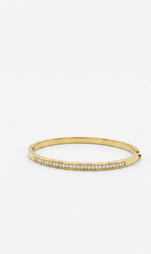 Elegante bracciale rigido - , con