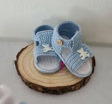 Sandaletti bebè uncinetto