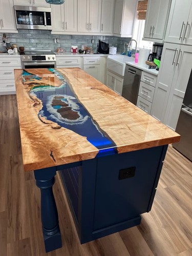 Scrivania cucina legno - in,
